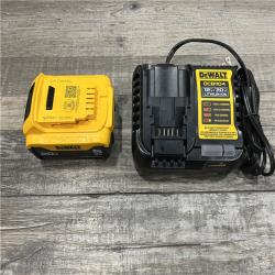 AS-IS DEWALT 20V MAX Lithium-Ion 5.0 Ah Battery and Charger