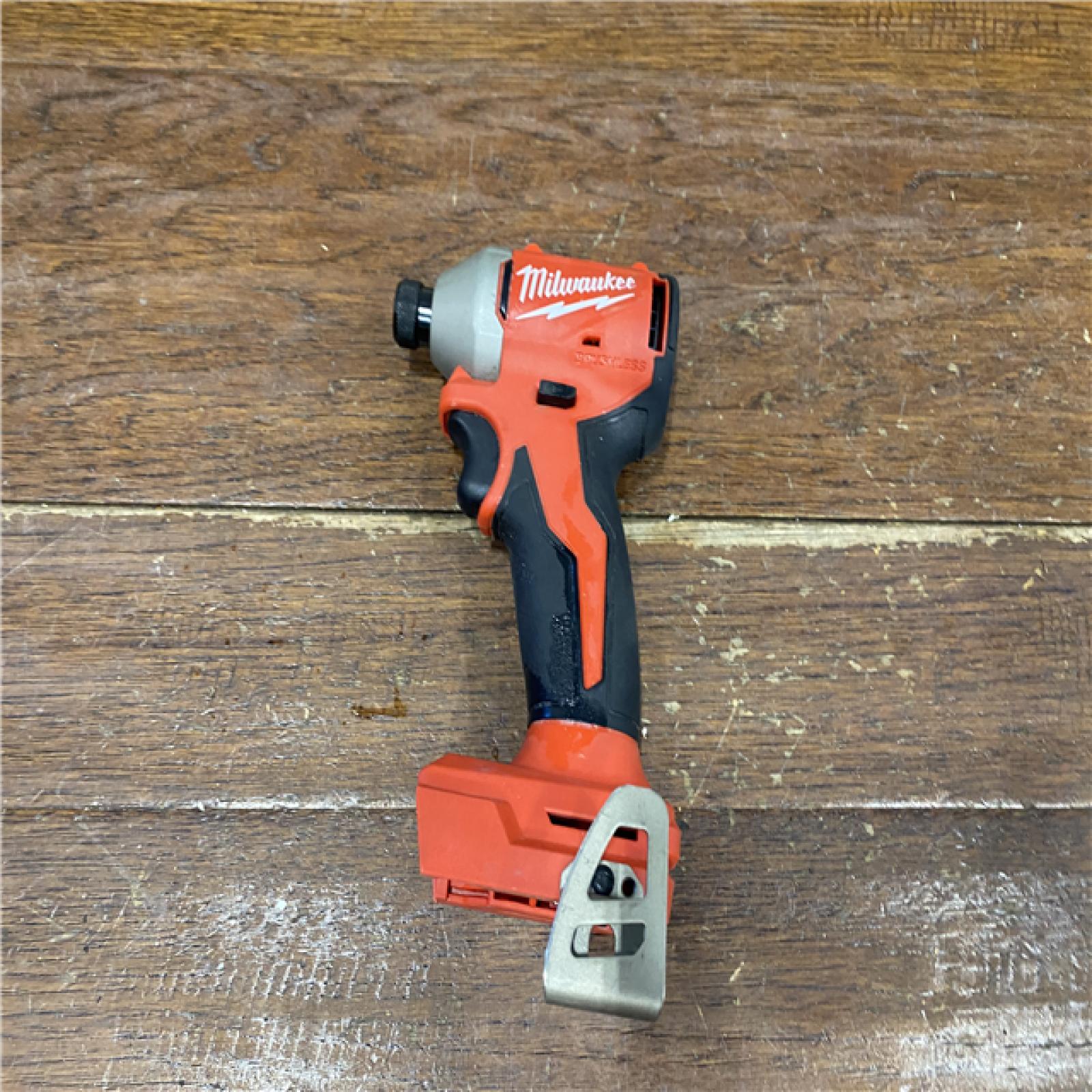 AS-IS Milwaukee M18 Compact Brushless 1/4  Hex Impact Driver Kit