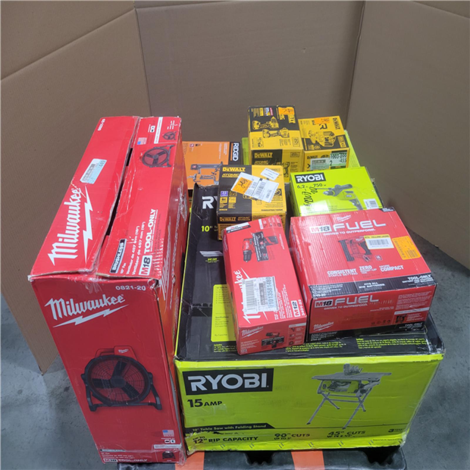 CALIFORNIA AS-IS TOOL PALLET