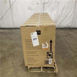 Houston Location AS IS - Double sink restroom vanity cinnamon oak