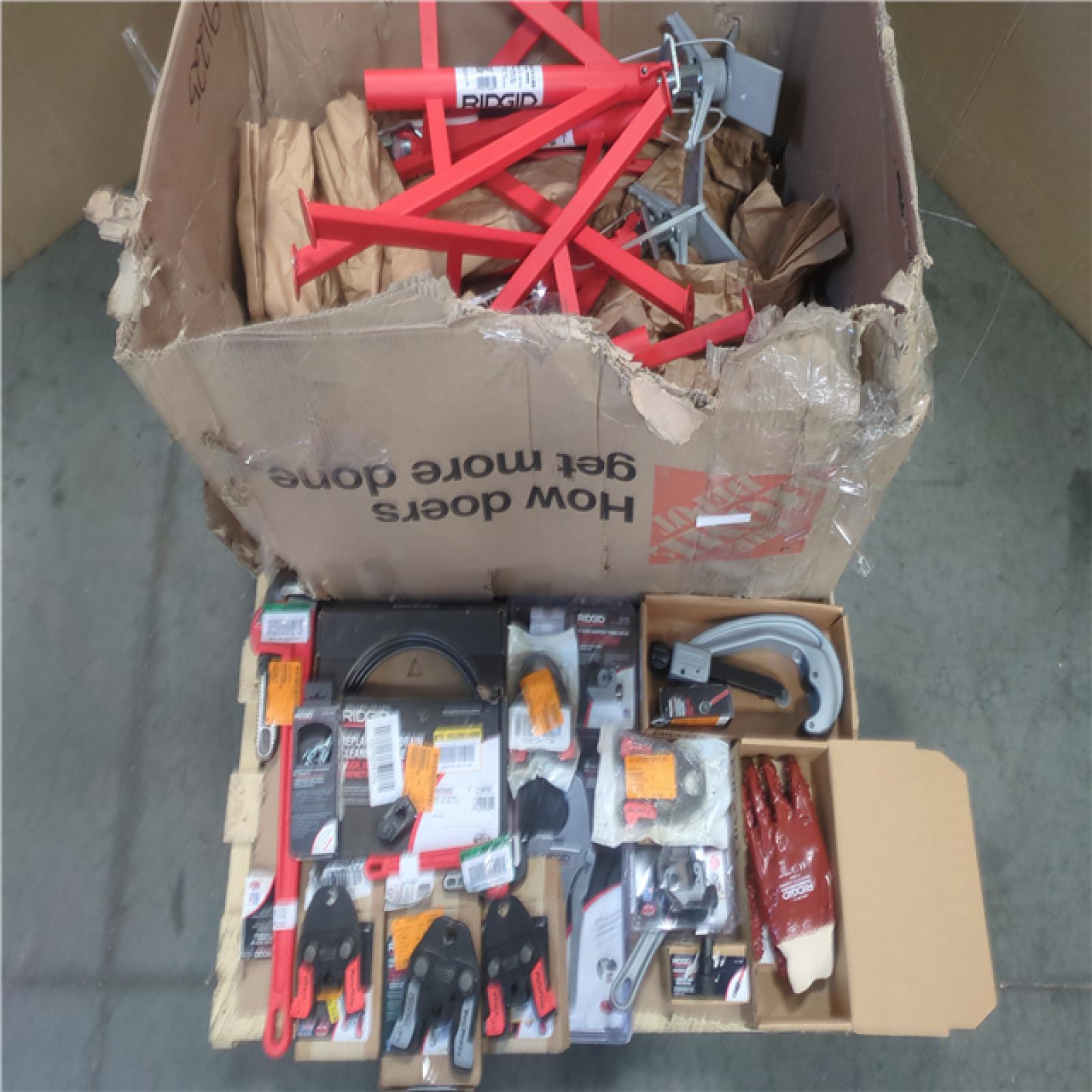 California AS-IS Ridgid Tool Pallet