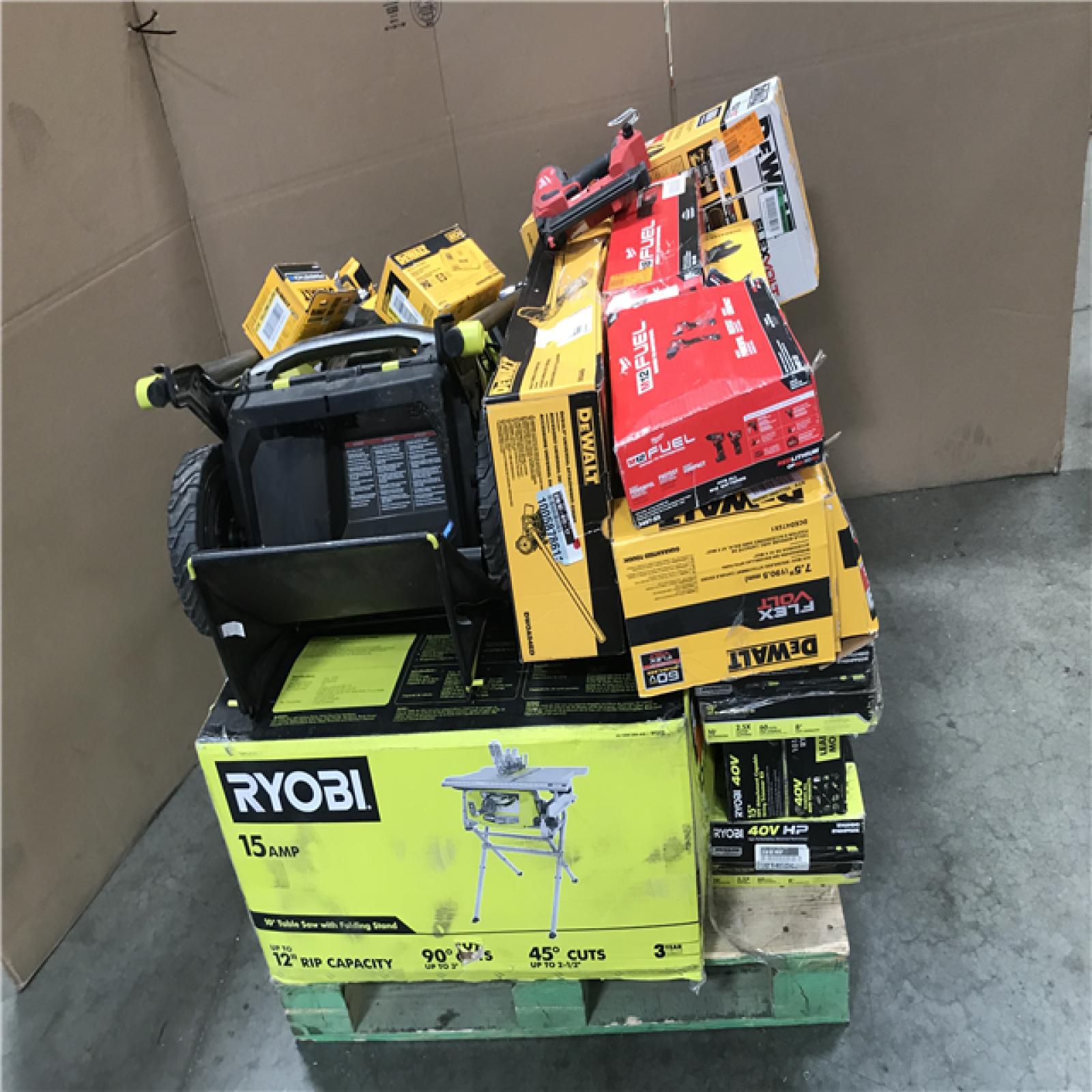 CALIFORNIA AS-IS TOOL PALLET