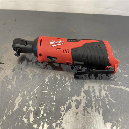 AS-IS - MILWAUKEE M12 12V Lithium-Ion Cordless 3/8 in. Ratchet