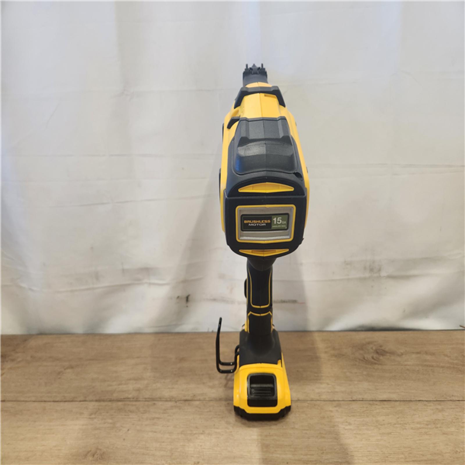 AS-IS- DEWALT 20V MAX XR 15 Ga. Cordless 34 Deg Nailer 20 V