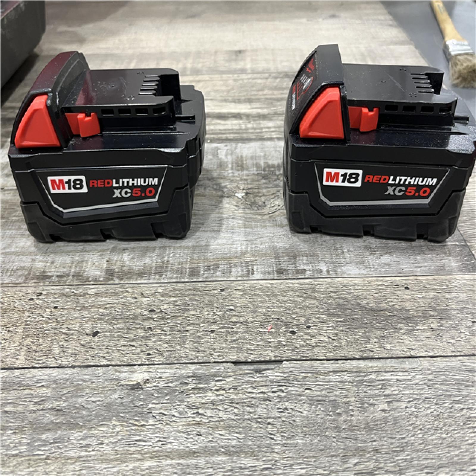 AS-IS Milwaukee FUEL 18V Lithium-Ion Brushless Cordless Hammer Drill and Impact Driver Combo Kit