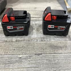 AS-IS Milwaukee FUEL 18V Lithium-Ion Brushless Cordless Hammer Drill and Impact Driver Combo Kit