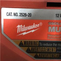AS-IS Milwaukee FUEL 12V Lithium-Ion Cordless Oscillating Multi-Tool (Tool-Only)