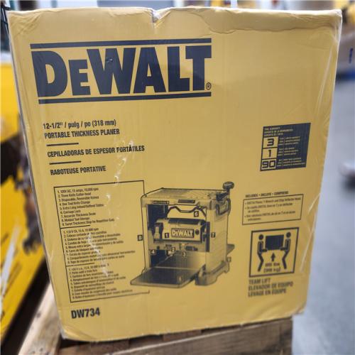 NEW- DEWALT 15 Amp Corded 12.5 in. Bench Planer