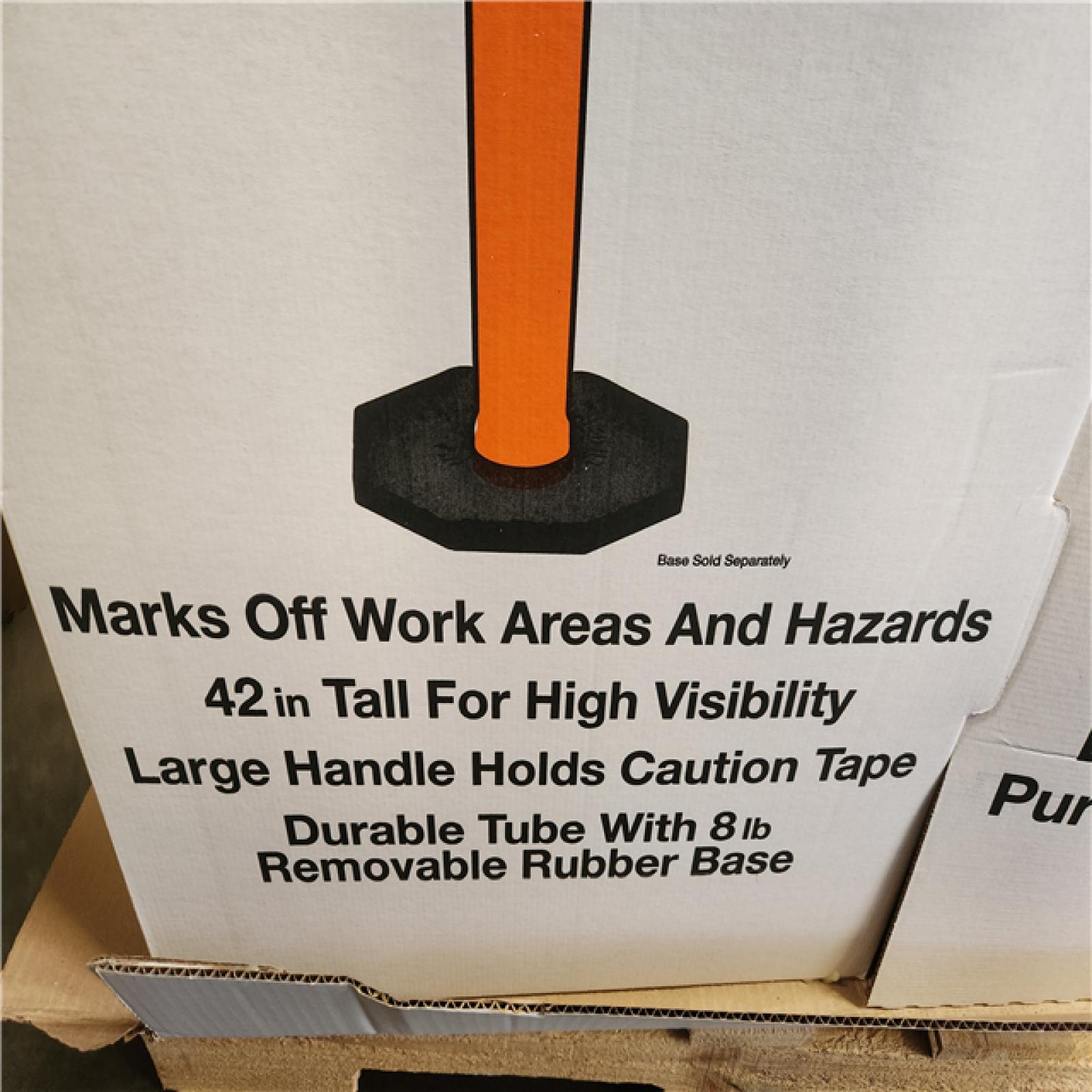 Phoenix NEW Three D Traffic Works 42 in. Orange Portable Delineator With Base (3-Sets)