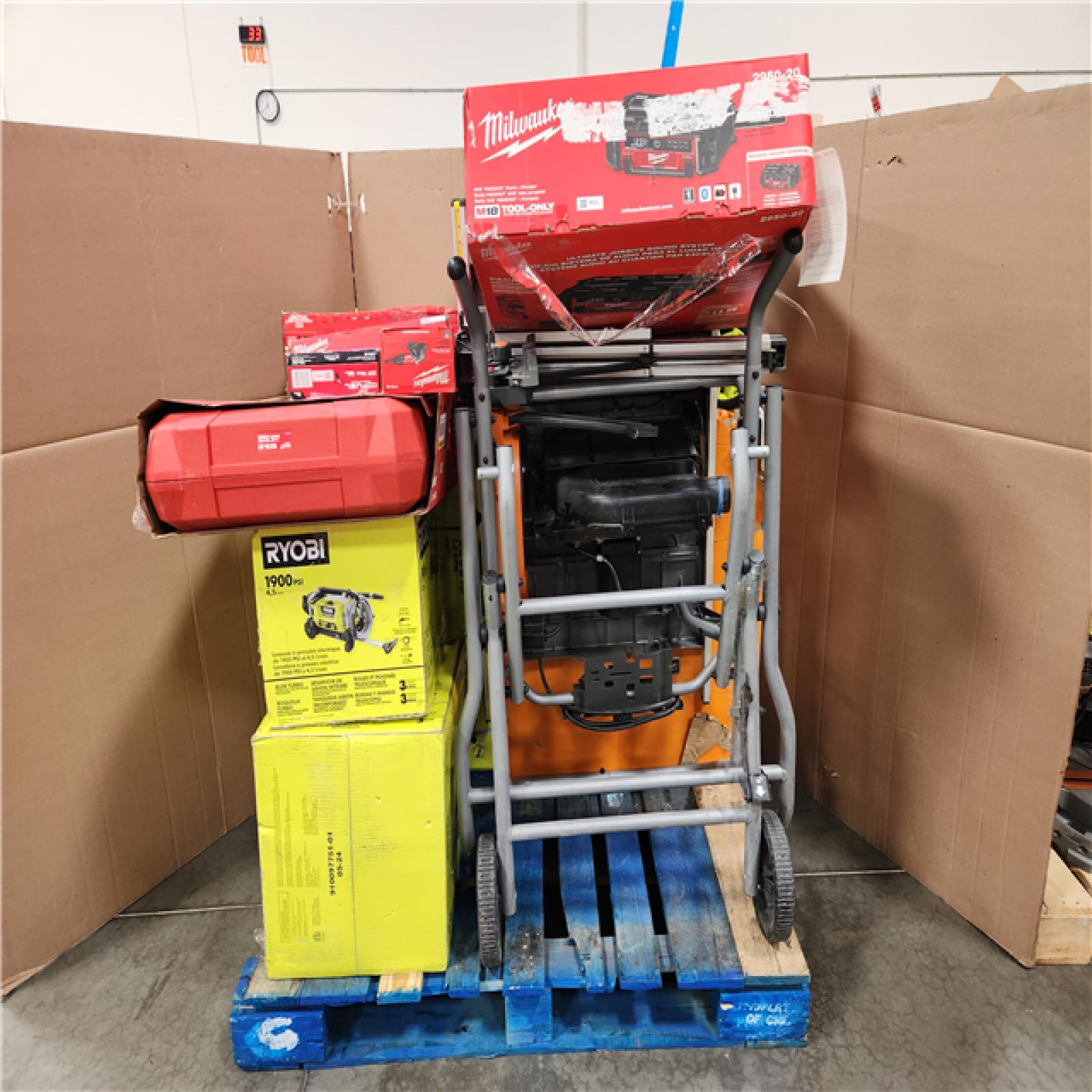 California AS-IS TOOL PALLET
