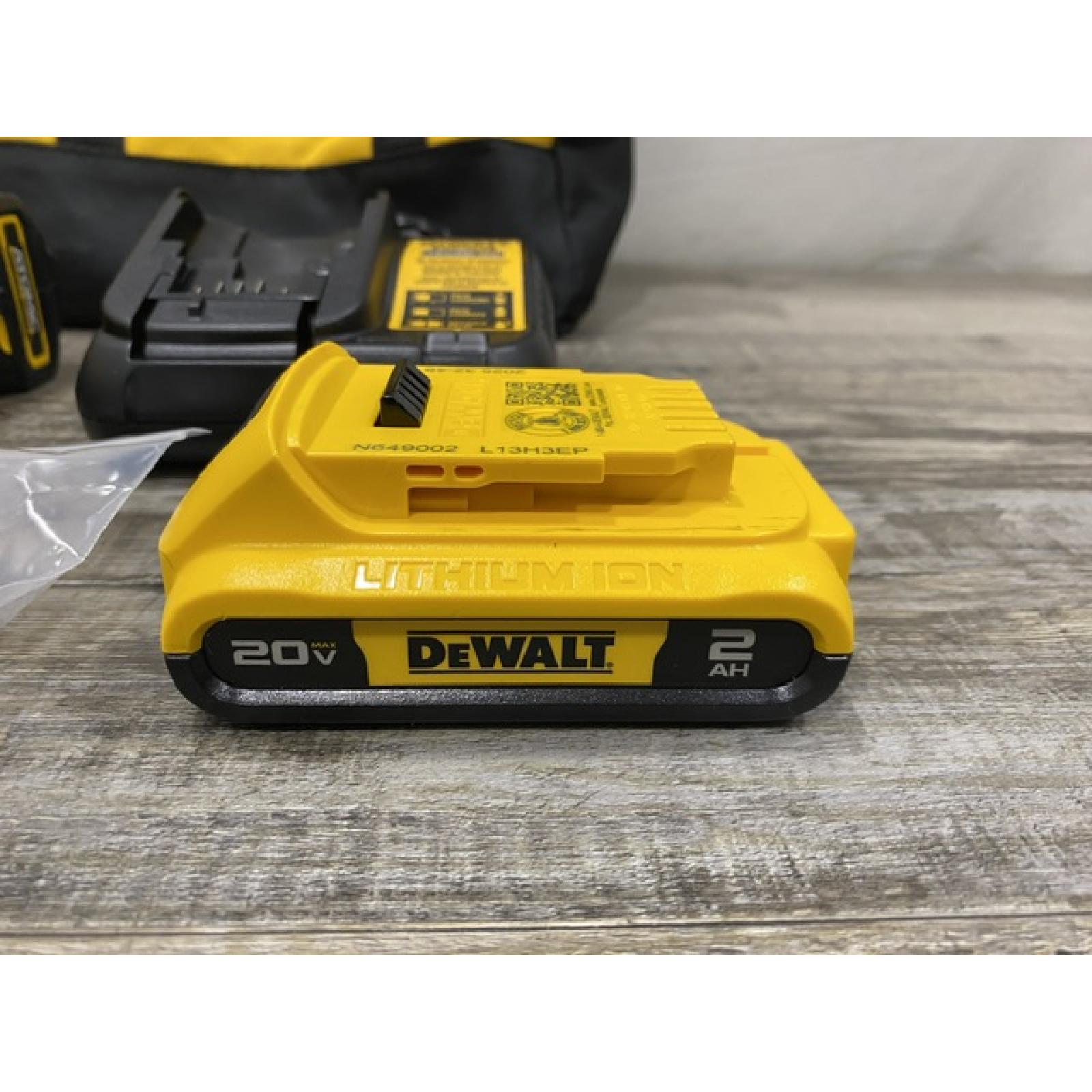 AS-IS DEWALT Atomic 20V Max Lithium-Ion Brushless Cordless Compact 1/4 in. Impact Driver Kit