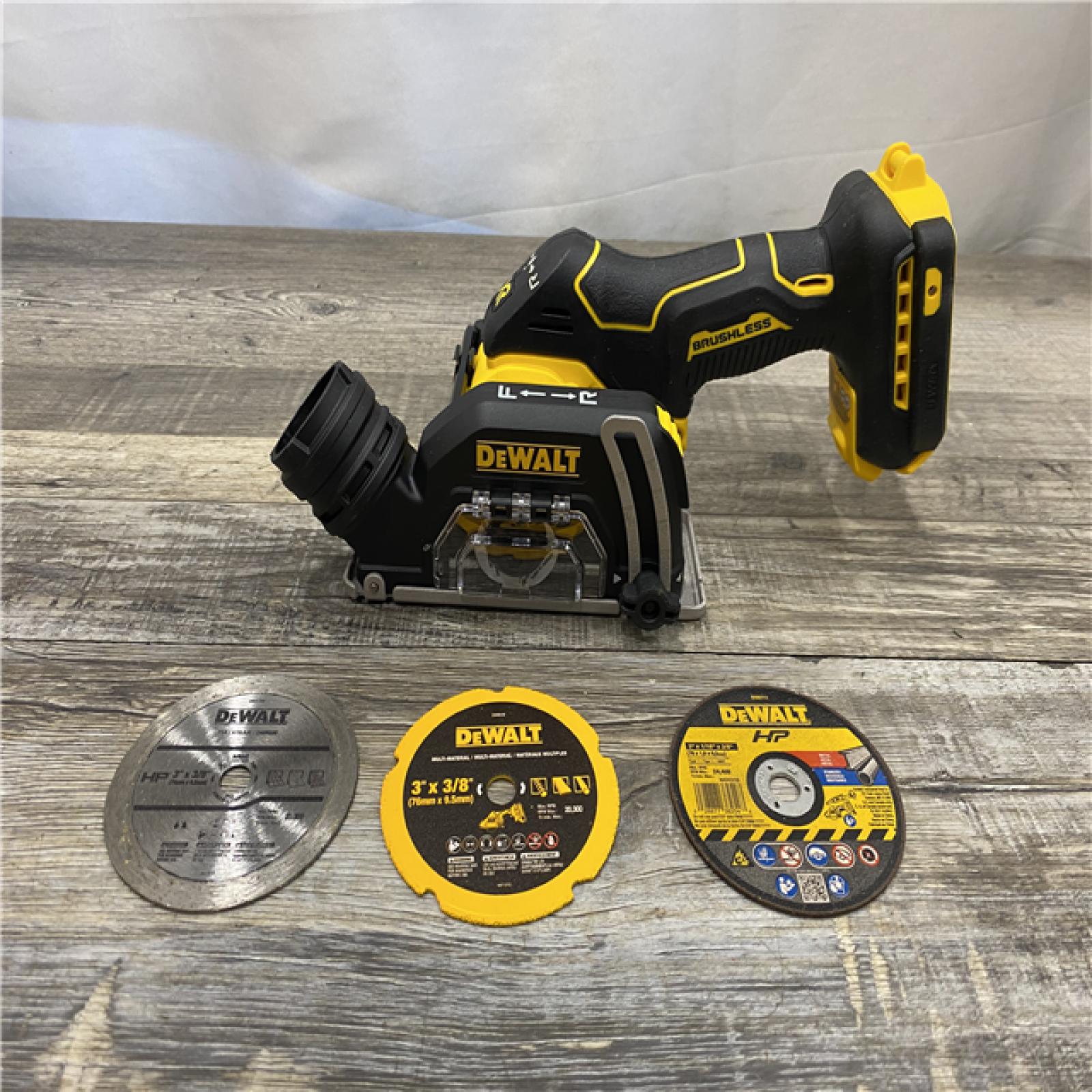 AS-IS DEWALT 20V XR Cordless 3 in. Cut-Off Tool (Tool Only)