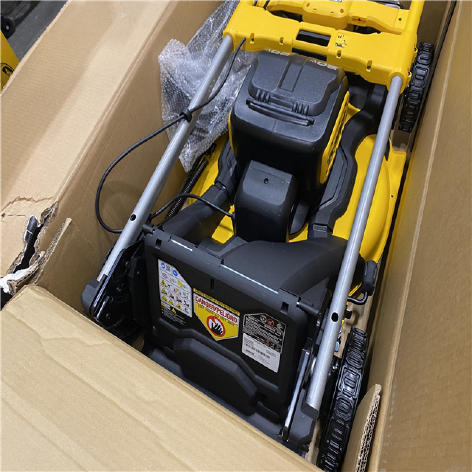 AS-IS 2x20V MAX 21 in. Cordless Battery Powered Self Propelled Lawn Mower Kit with (2) 10 Ah Batteries and Chargers