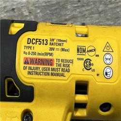AS-IS DEWALT ATOMIC 20V MAX Cordless 3/8 in. Ratchet (Tool Only)