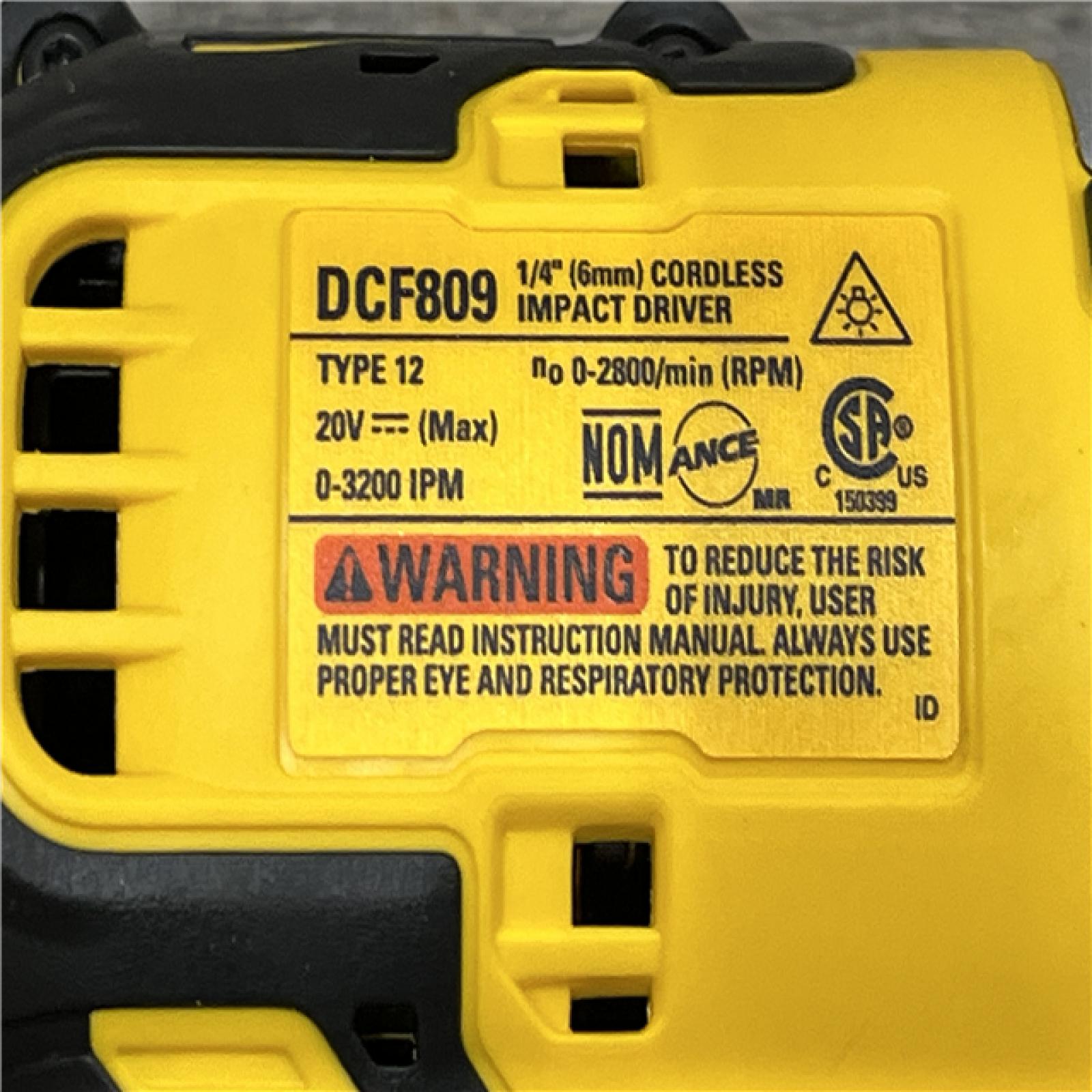 AS-IS DEWALT ATOMIC 20-Volt MAX Lithium-Ion Cordless Combo Kit