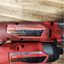 Houston Location AS-IS Milwaukee Impact and Electric Ratchet and Rapid Charger and Batteries QTY/2 with Charger