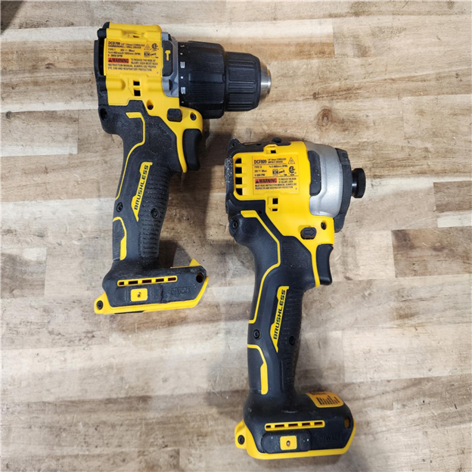 HOUSTON LOCATION - AS-IS DEWALT 20V MAX Lithium-Ion Cordless 2-Tool Combo Kit