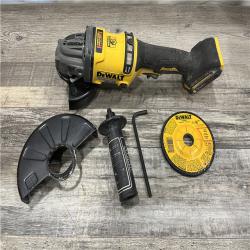 AS-IS DEWALT FLEXVOLT 60V MAX Cordless Brushless 4.5 in. to 6 in. Small Angle Grinder with Kickback Brake (Tool Only)