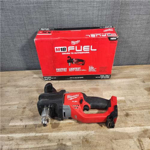 HOUSTON LOCATION - AS-IS Milwaukee M18 FUEL GEN II Brushless Cordless 1/2 in. Hole Hawg Right Angle Drill (Tool-Only)