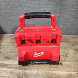 HOUSTON LOCATION - AS-IS Milwaukee M18 Packout Six Bay Rapid Charger