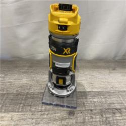 AS-IS DEWALT 20V MAX XR Cordless Brushless Fixed Base Compact Router (Tool Only)