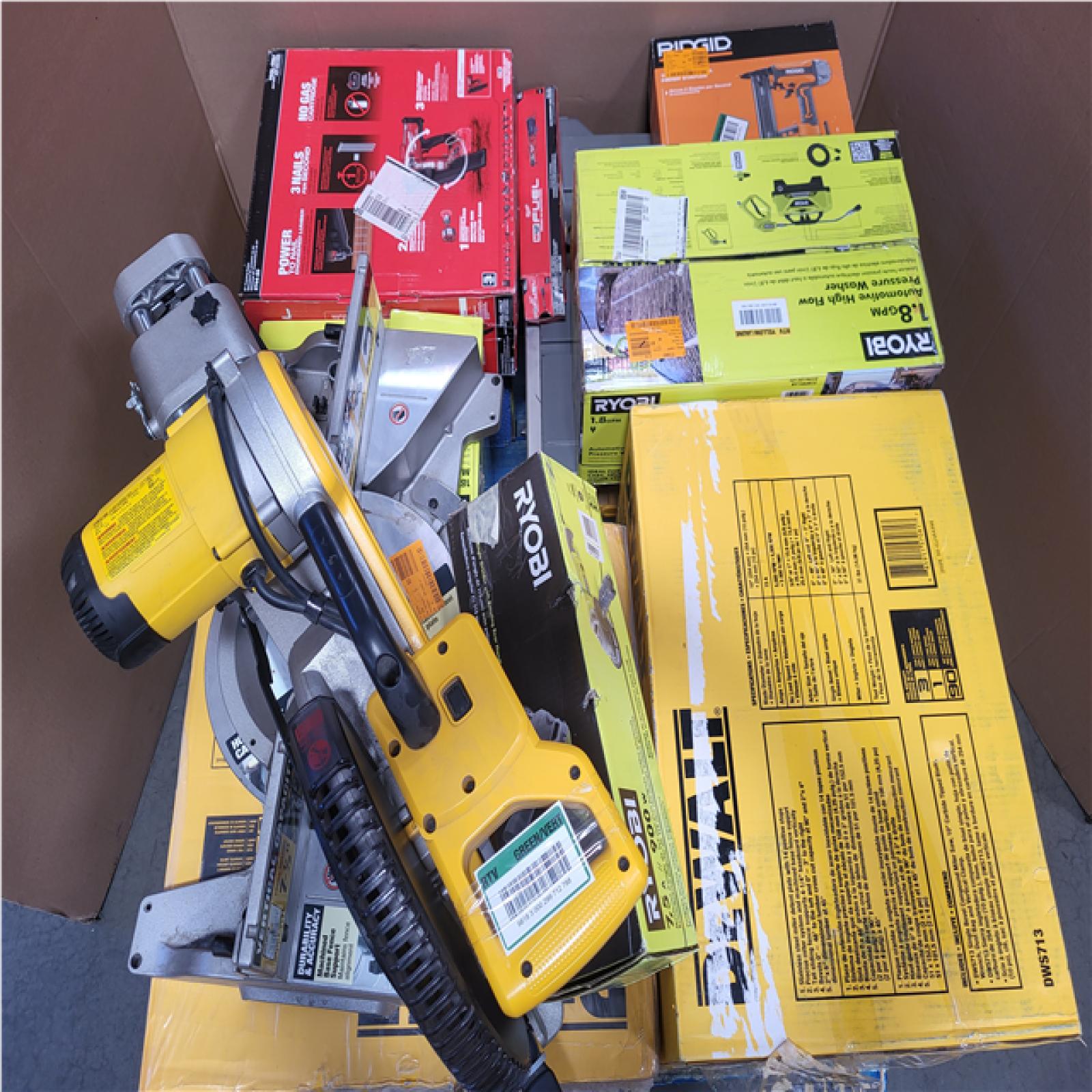 CALIFORNIA AS-IS TOOL PALLET