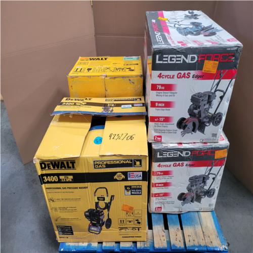 CALIFORNIA AS-IS OUTDOOR POWER EQUIPMENT