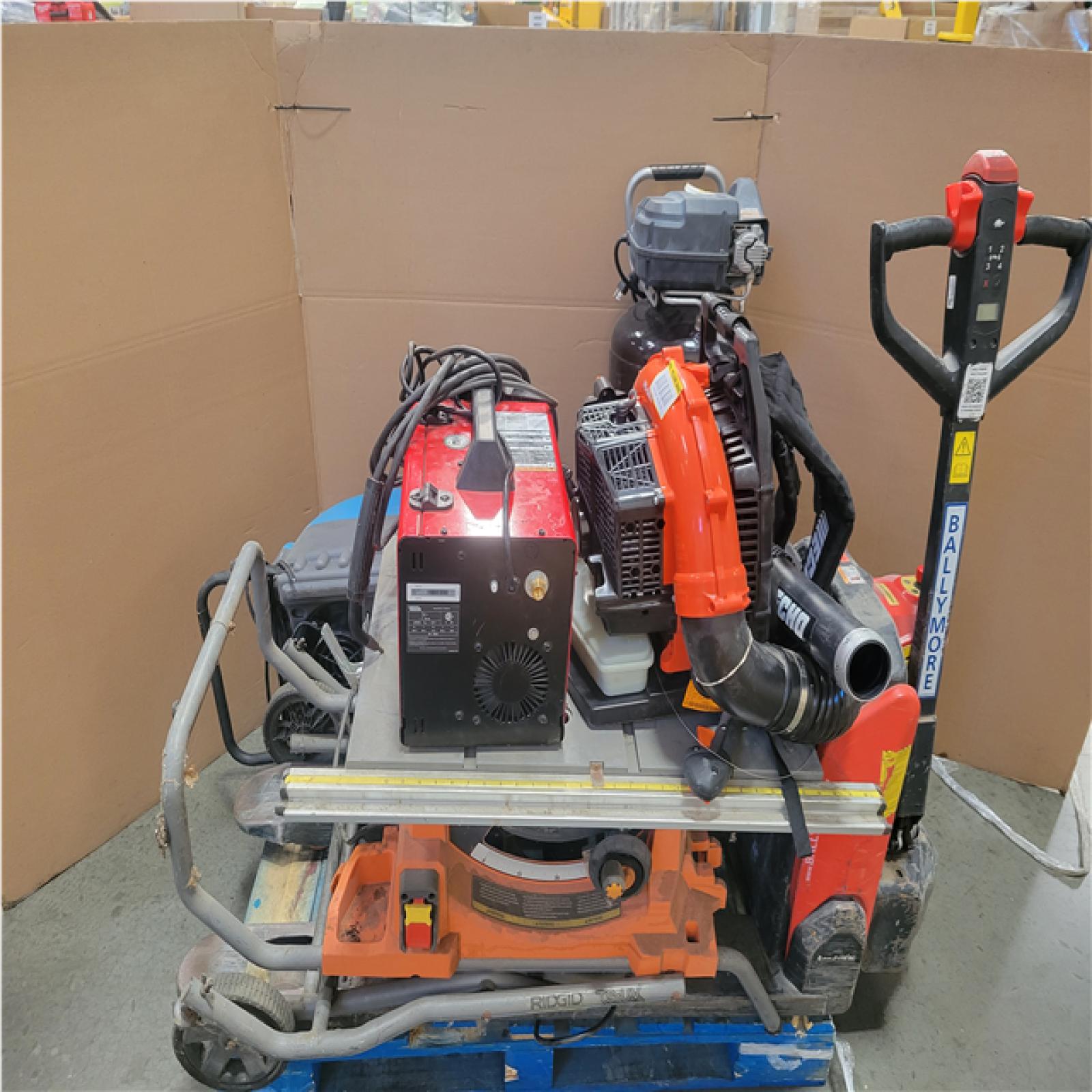CALIFORNIA AS-IS OUTDOOR POWER EQUIPMENT