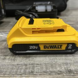 AS-IS DEWALT 20V MAX Lithium-Ion 15-Degree Electric Cordless Roofing Nailer Kit