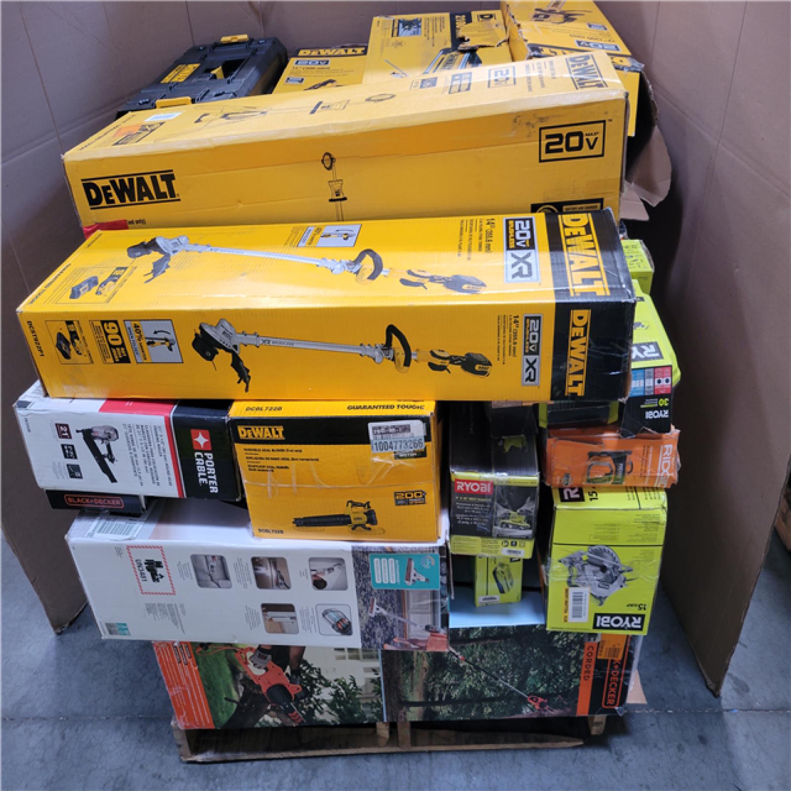 CALIFORNIA AS-IS TOOL PALLET