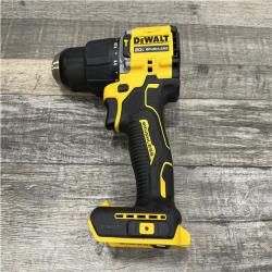 AS-IS DEWALT ATOMIC 20V Lithium-Ion Cordless 1/2 in. Hammer Drill Kit