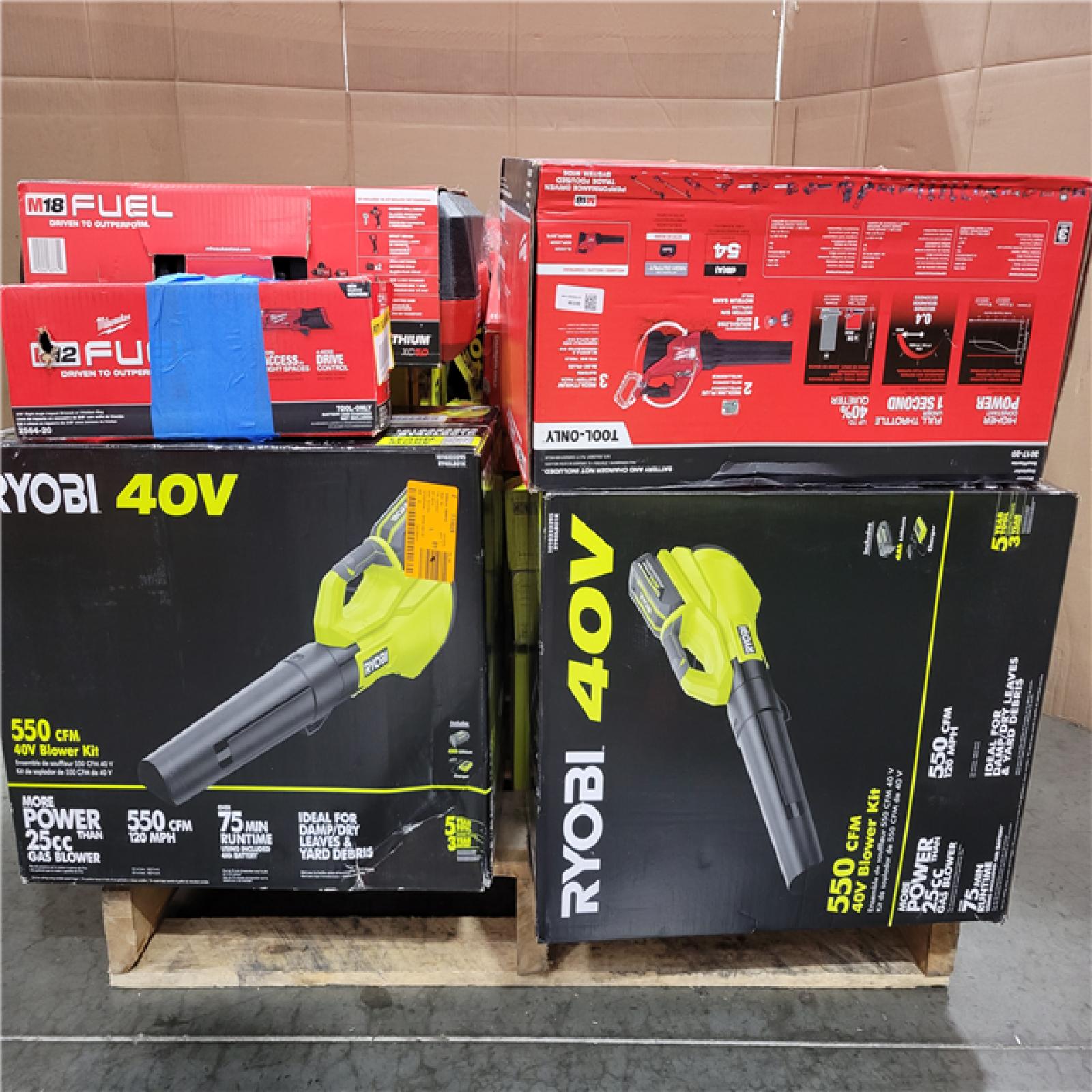 CALIFORNIA AS-IS TOOL PALLET