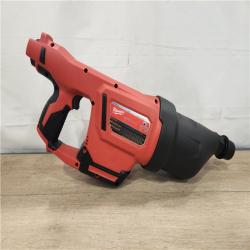 AS-IS- Milwaukee 12-Volt Lithium-Ion Cordless Drain Cleaning Airsnake Air Gun Kit