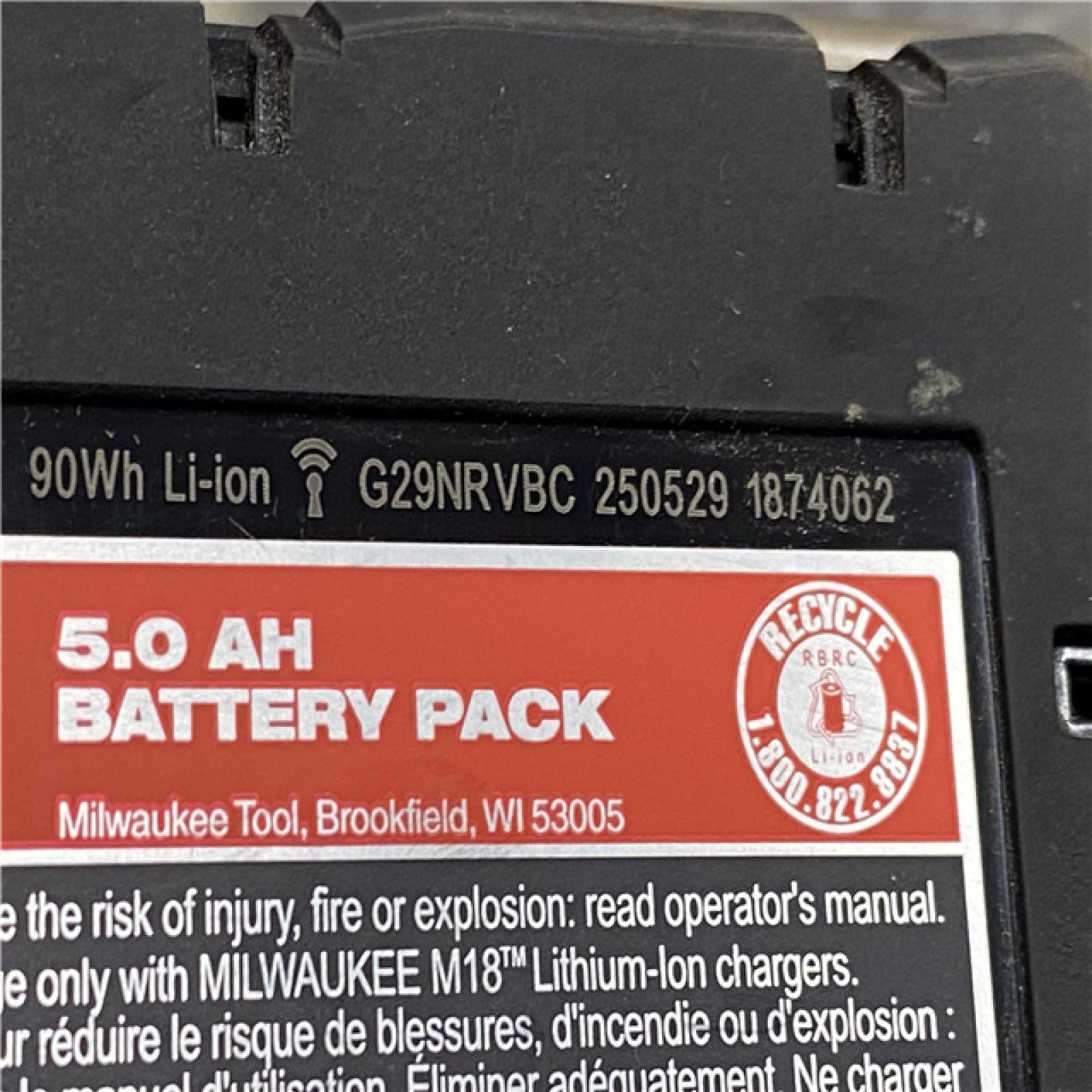 AS-IS Milwaukee FUEL 18V Lithium-Ion Brushless Cordless Hammer Drill and Impact Driver Combo Kit