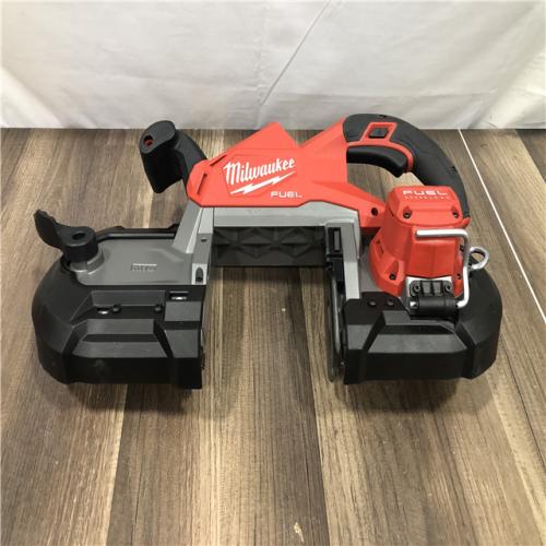 AS-IS Milwaukee FUEL 18V Lithium-Ion Brushless Cordless Deep Cut Band Saw (Tool-Only)