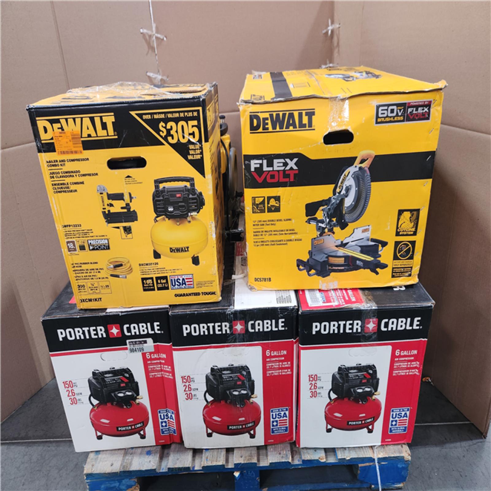 CALIFORNIA AS-IS TOOL PALLET