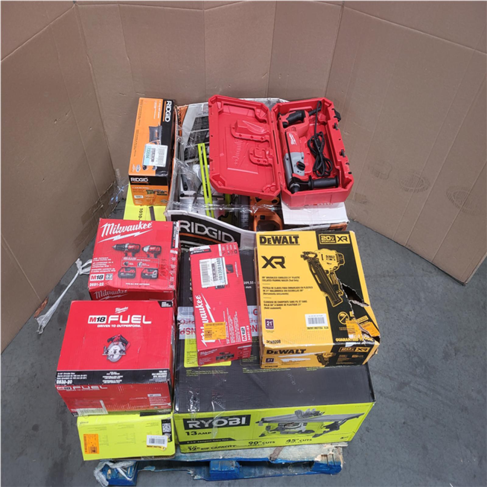 CALIFORNIA AS-IS TOOL PALLET
