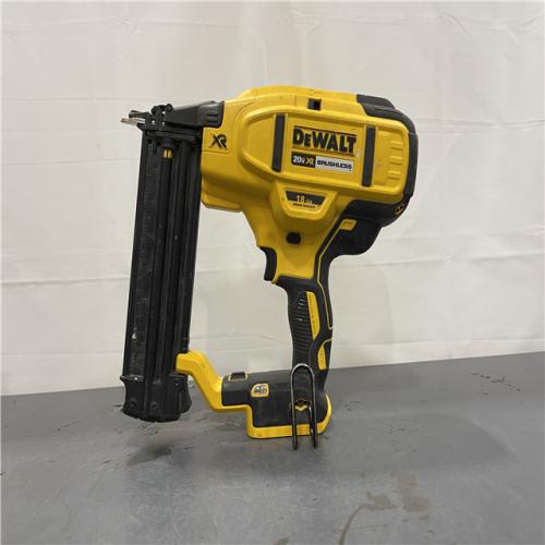 AS-IS - DeWalt 20V MAX XR Lithium-Ion Electric Cordless 18-Gauge Brad Nailer