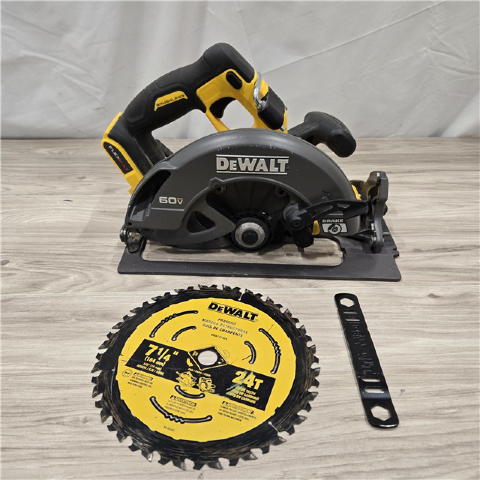AS-IS DeWALT Flexvolt Max 60V Brushless Circular Saw (Tool Only)