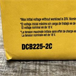NEW - DEWALT 20V MAX Lithium-Ion Battery Kit with 5.0Ah and 2.0Ah Battery and Charger