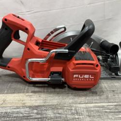 AS-IS Milwaukee FUEL 18V Lithium-Ion Cordless 7-1/4 in. Rear Handle Circular Saw (Tool-Only)