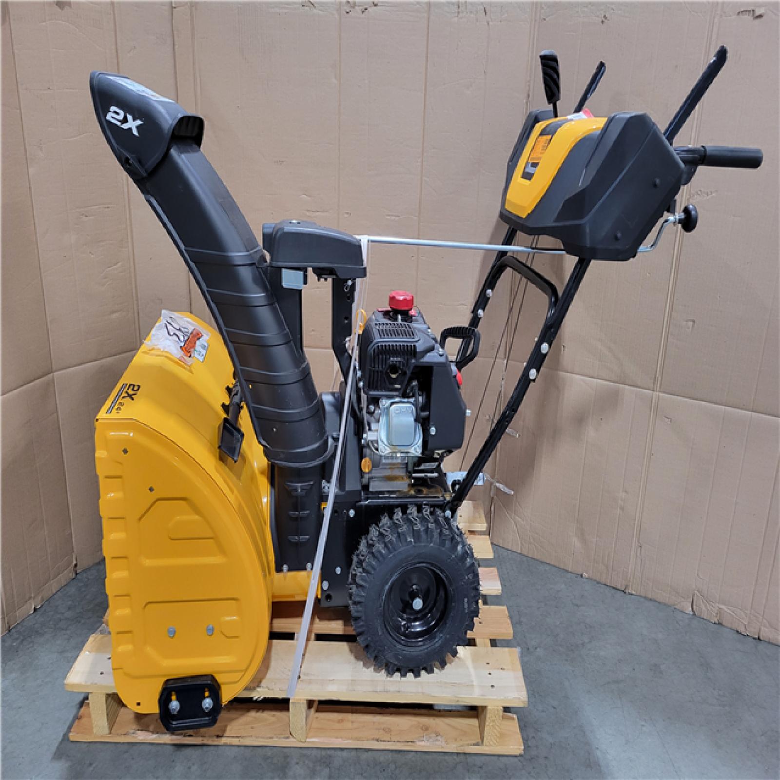 CALIFORNIA AS-IS CUB CADET SNOW REMOVER