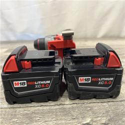 AS-IS Milwaukee FUEL 18V Lithium-Ion Brushless Cordless 1/2 in. Hammer Drill Driver Kit