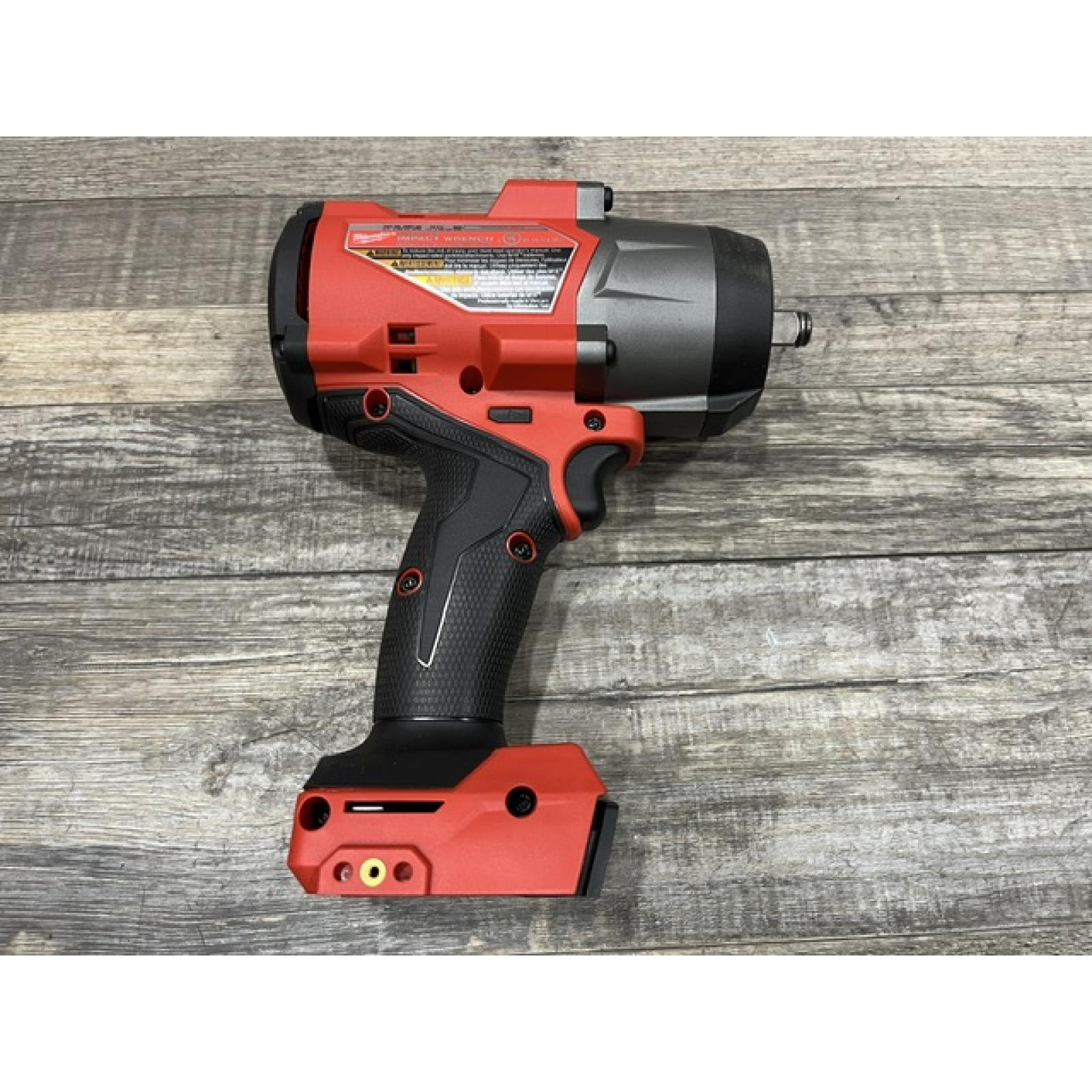 AS-IS Milwaukee FUEL 18V Lithium-Ion Brushless Cordless 1/2 in. Impact Wrench with Friction Ring (Tool-Only)