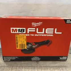 NEW - Milwaukee FUEL 18-Volt Lithium-Ion Brushless Cordless 4-1/2 in./6 in. Braking Grinder with Paddle Switch (Tool-Only)
