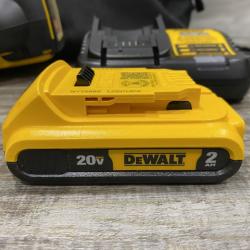 AS-IS DEWALT 20V MAX XR Lithium-Ion Cordless 18-Gauge Narrow Crown Stapler Kit