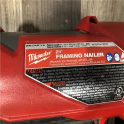 AS-IS Milwaukee FUEL 3-1/2 in. 18-Volt 21-Degree Lithium-Ion Brushless Cordless Framing Nailer (Tool-Only)
