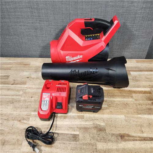 HOUSTON LOCATION - AS - IS Milwaukee FUEL 120 MPH 500 CFM 18V Brushless Cordless Battery Powered Leaf Blower Kit