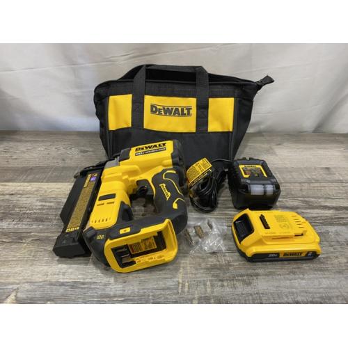 AS-IS DEWALT ATOMIC 20V MAX Lithium Ion Cordless 23 Gauge Pin Nailer Kit