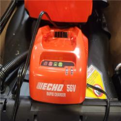 Phoenix ECHO 56V 21 in. Cordless Battery 3-in-1 Walk Behind Self-Propelled Lawn Mower w/ (2) 5Ah Batteries and Rapid Charger